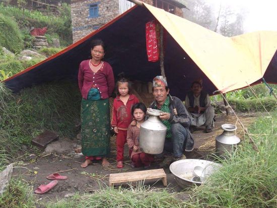 Erdbeben in Nepal Karthali 
