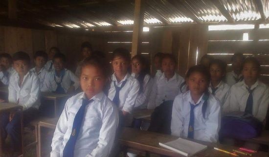 Nepal Karthali Schule Provisorium 